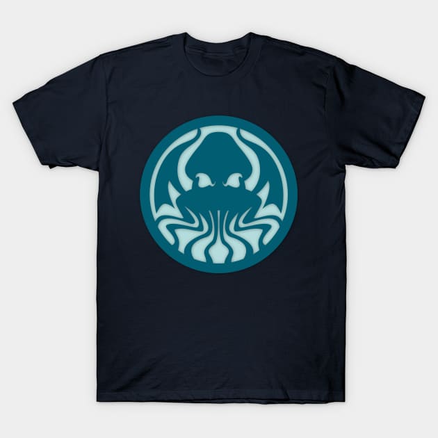 Myths & monsters: Cthulhu T-Shirt by VrijFormaat